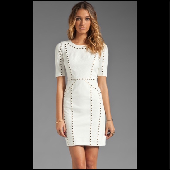 BCBGMaxAzria Dresses & Skirts - Studded BGBG dress XS